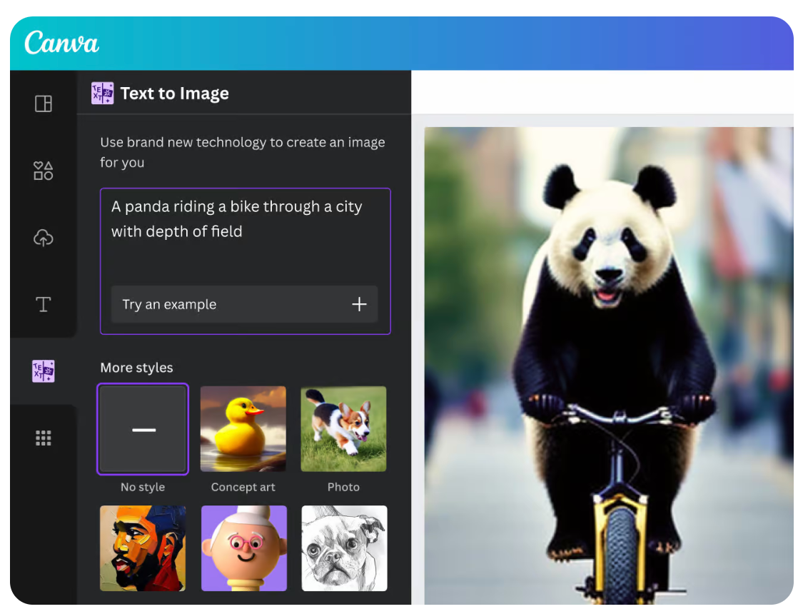 Top AI tools – Canva