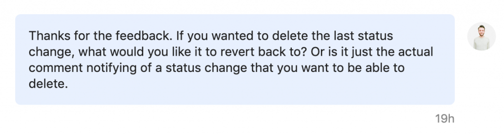 Always ask questions before saying no
