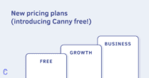 Featured image for post announcing Canny's new pricing plans