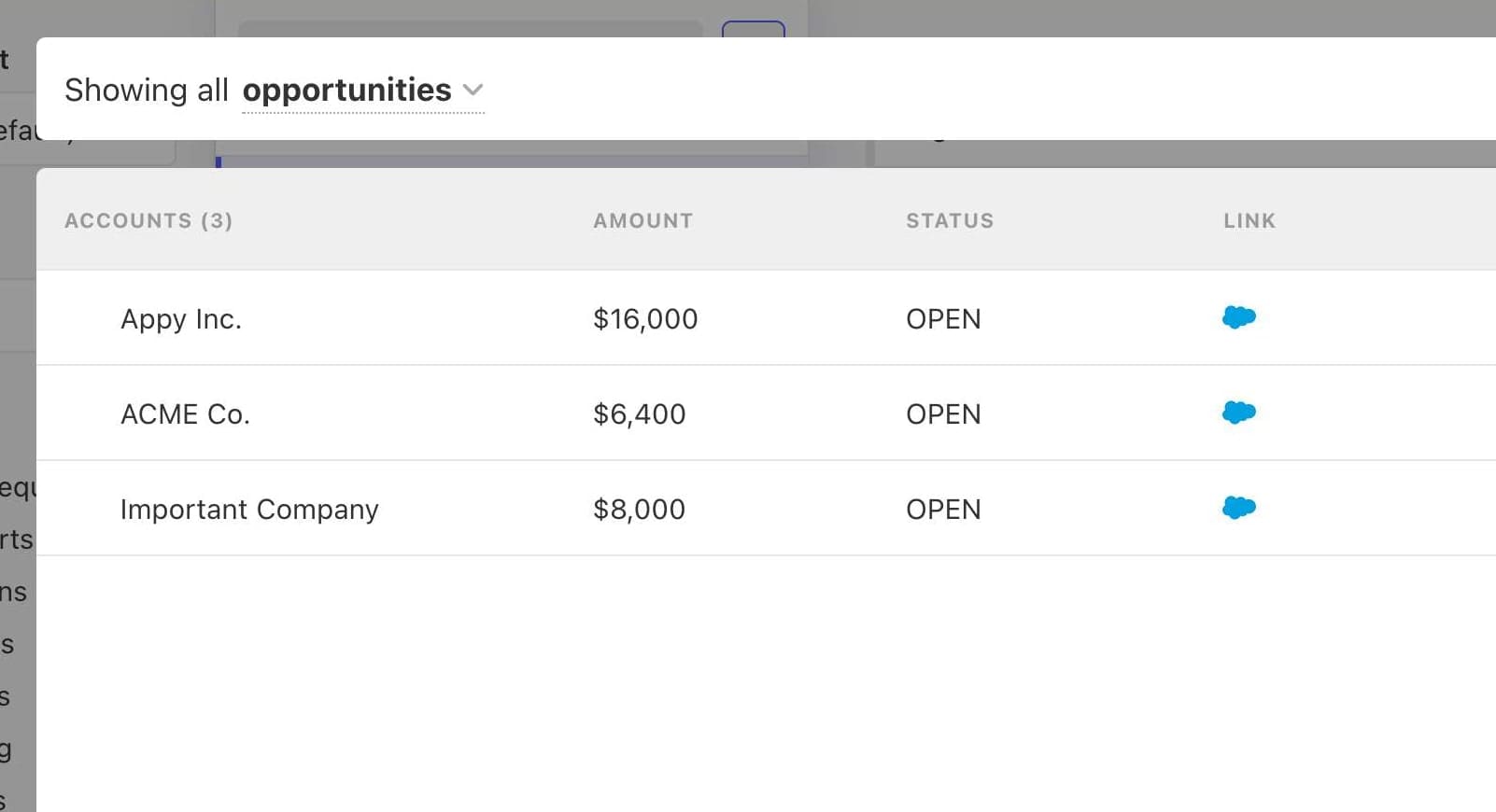 Canny's Salesforce integration