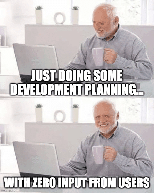Product development meme
