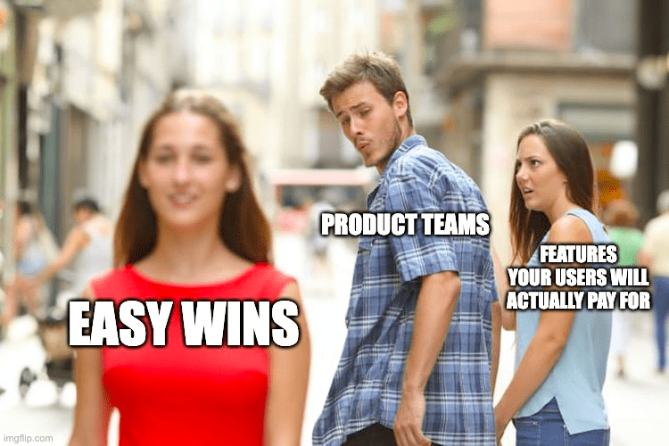Product teams meme