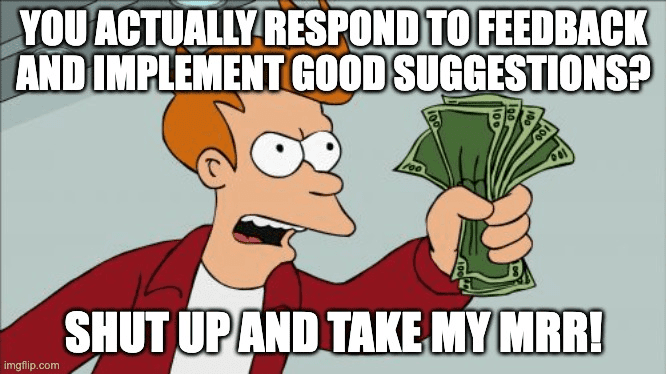 MRR product management meme