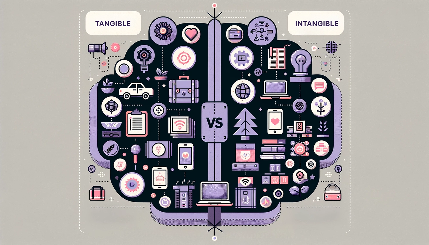 Tangible vs intangible products