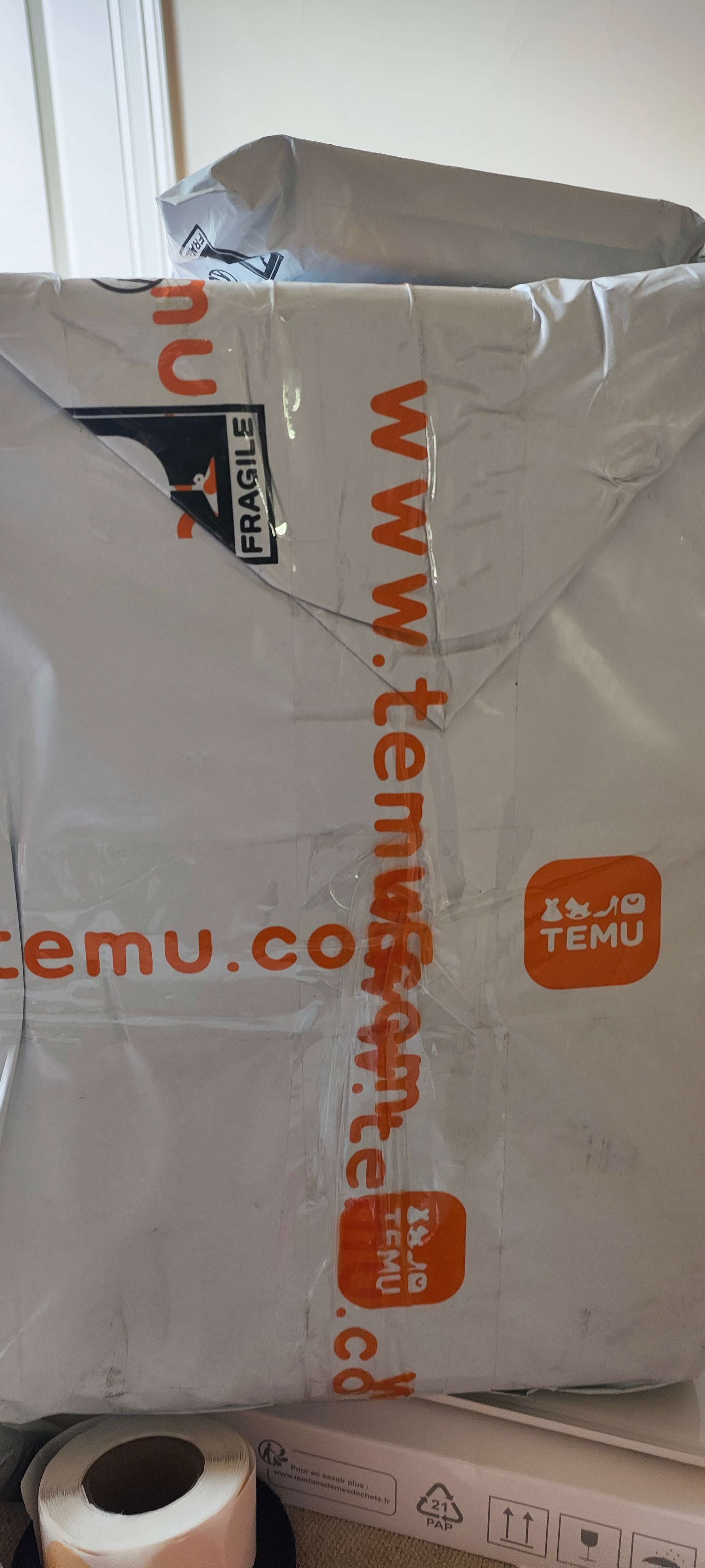 NonPaper Packaging Tape Voters Sticker Mule