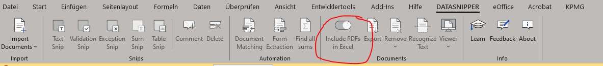 DataSnipper Include Pdfs In Excel | Voters | DataSnipper