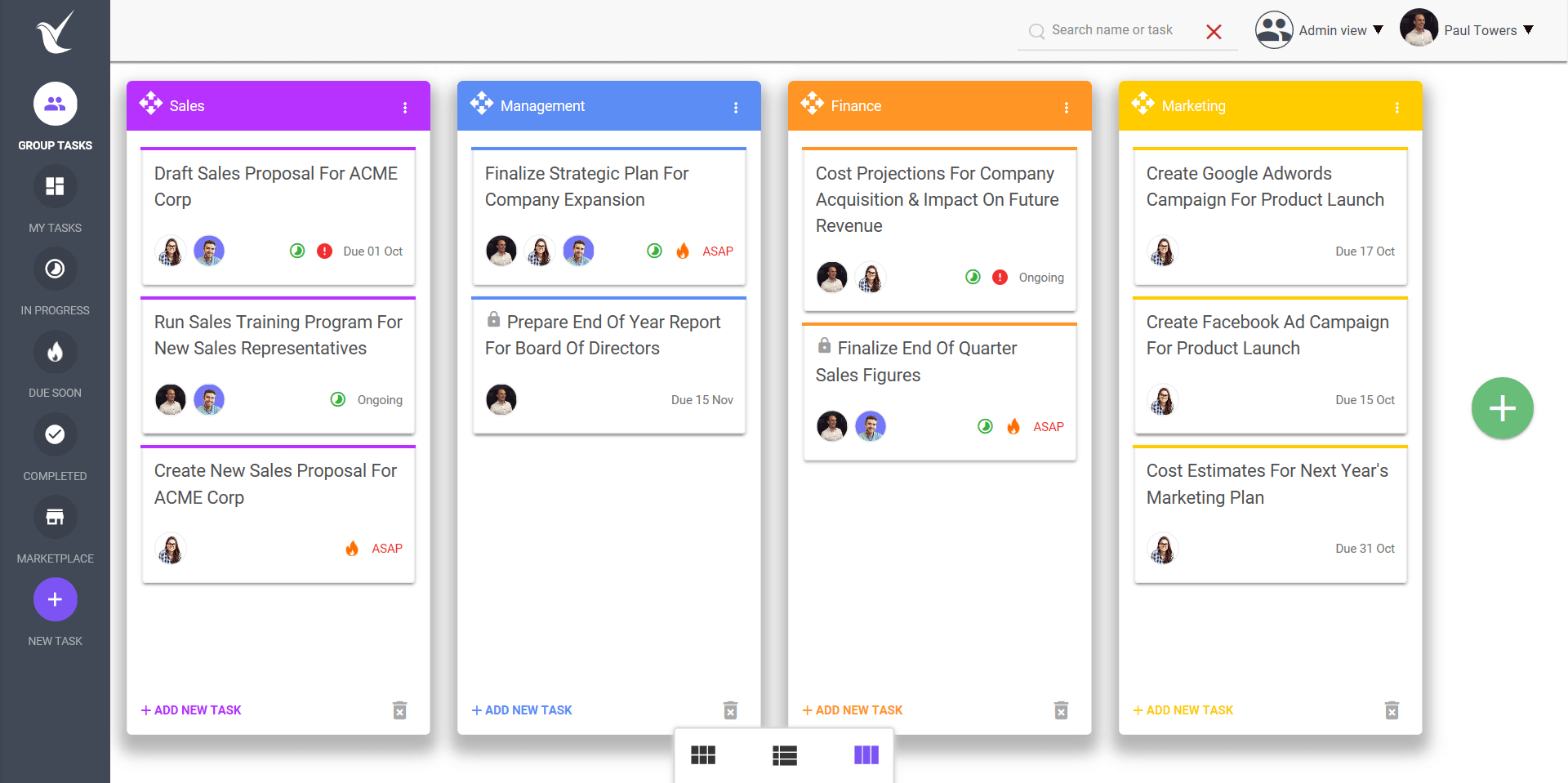 Kanban Style boards in web apps | Voters | Adalo