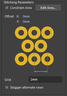Diamond Pattern for Via Stitching | Voters | Flux
