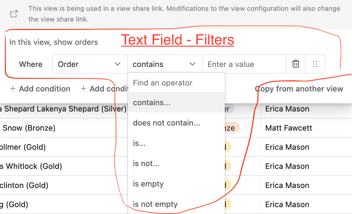 Android List Filtering Custom Field Filtering Options for Smart Lists | Voters | HighLevel