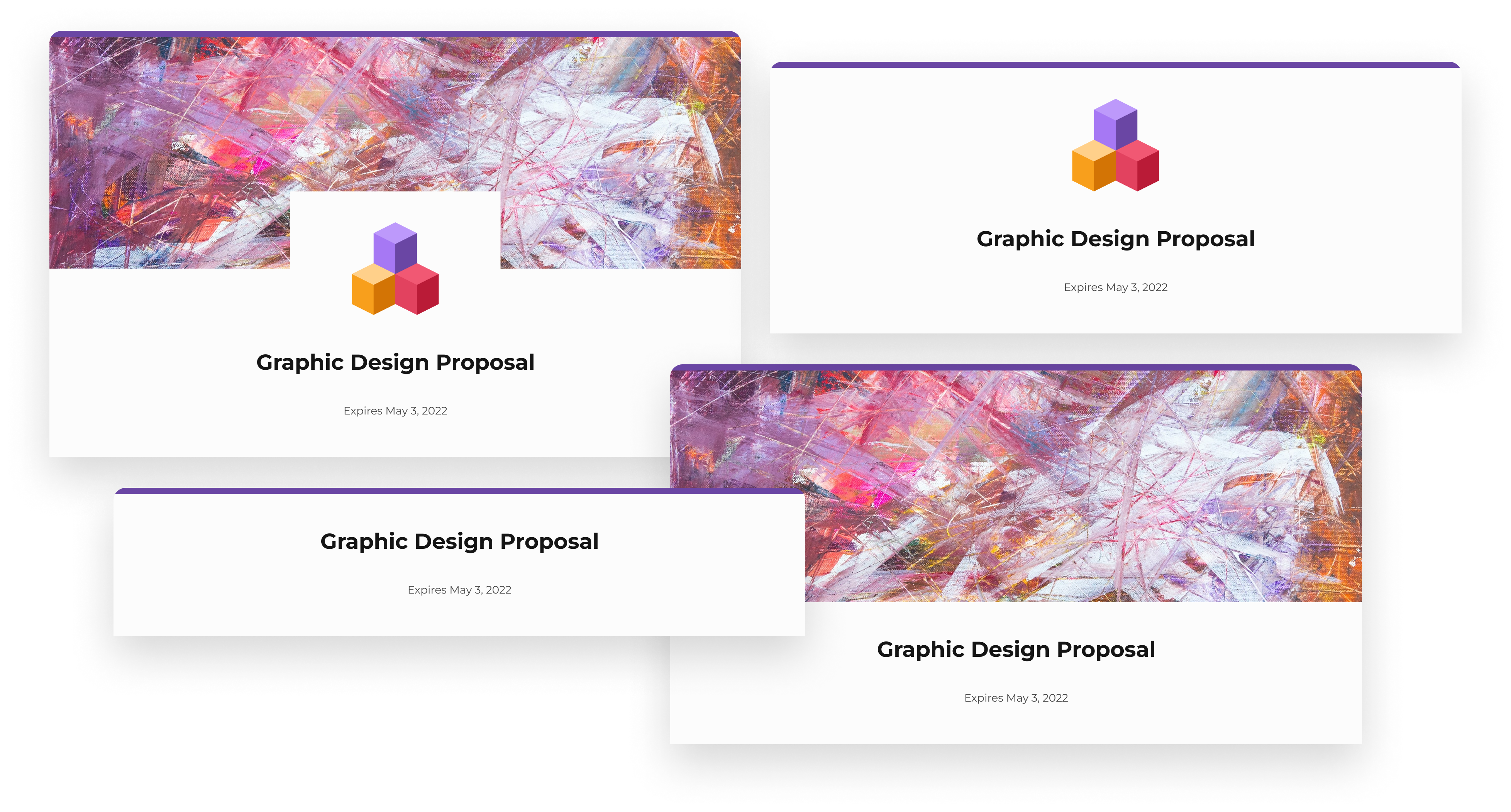 proposal header examples