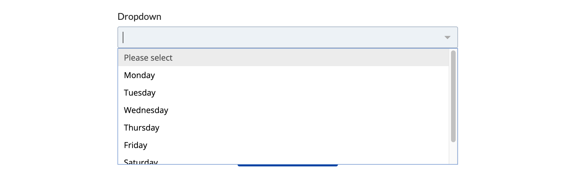 Searchable Dropdown List Voters Adalo