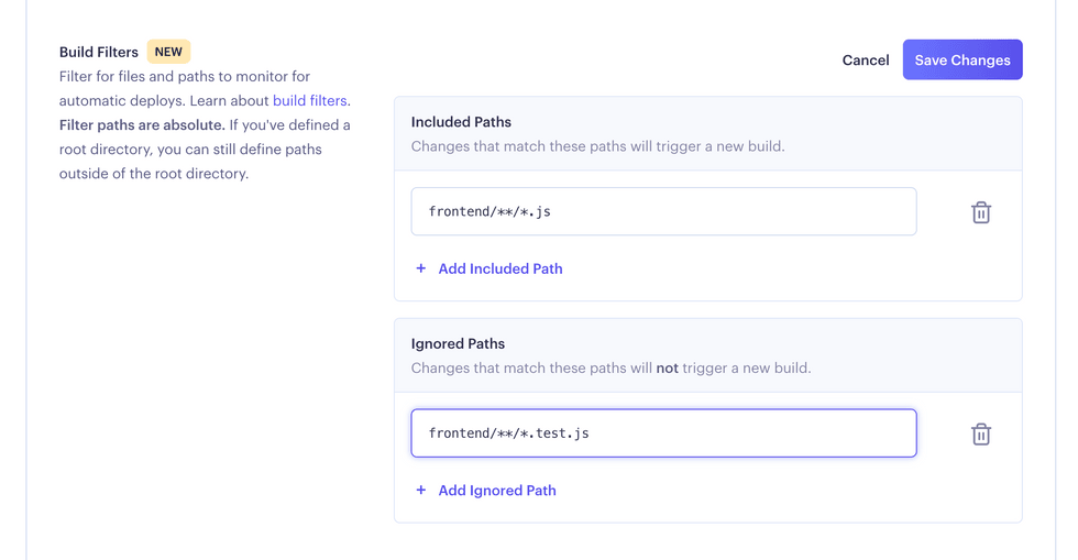 buildfilters