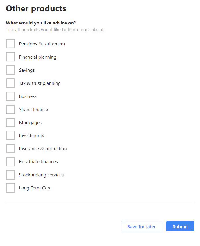 Journeys - list of products2