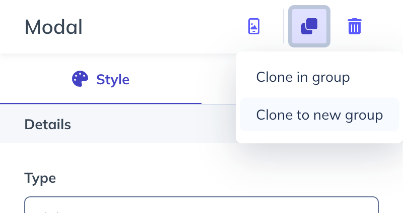 Clone-Step-Group