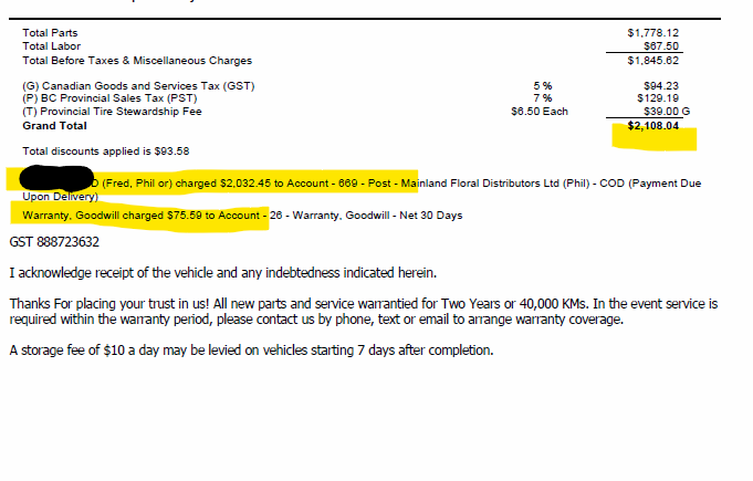 Show Actual Amount Owed | Voters | Protractor Shop Management