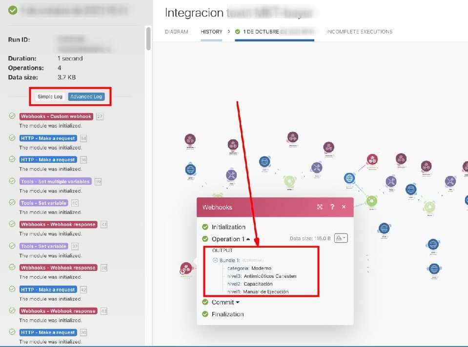 Webhooks: Download webhook logs history | Voters | Make