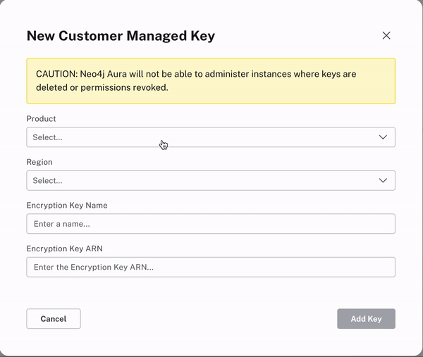 Create New Customer Managed Key 2