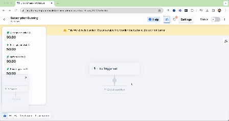 Screen Recording dunning subscription