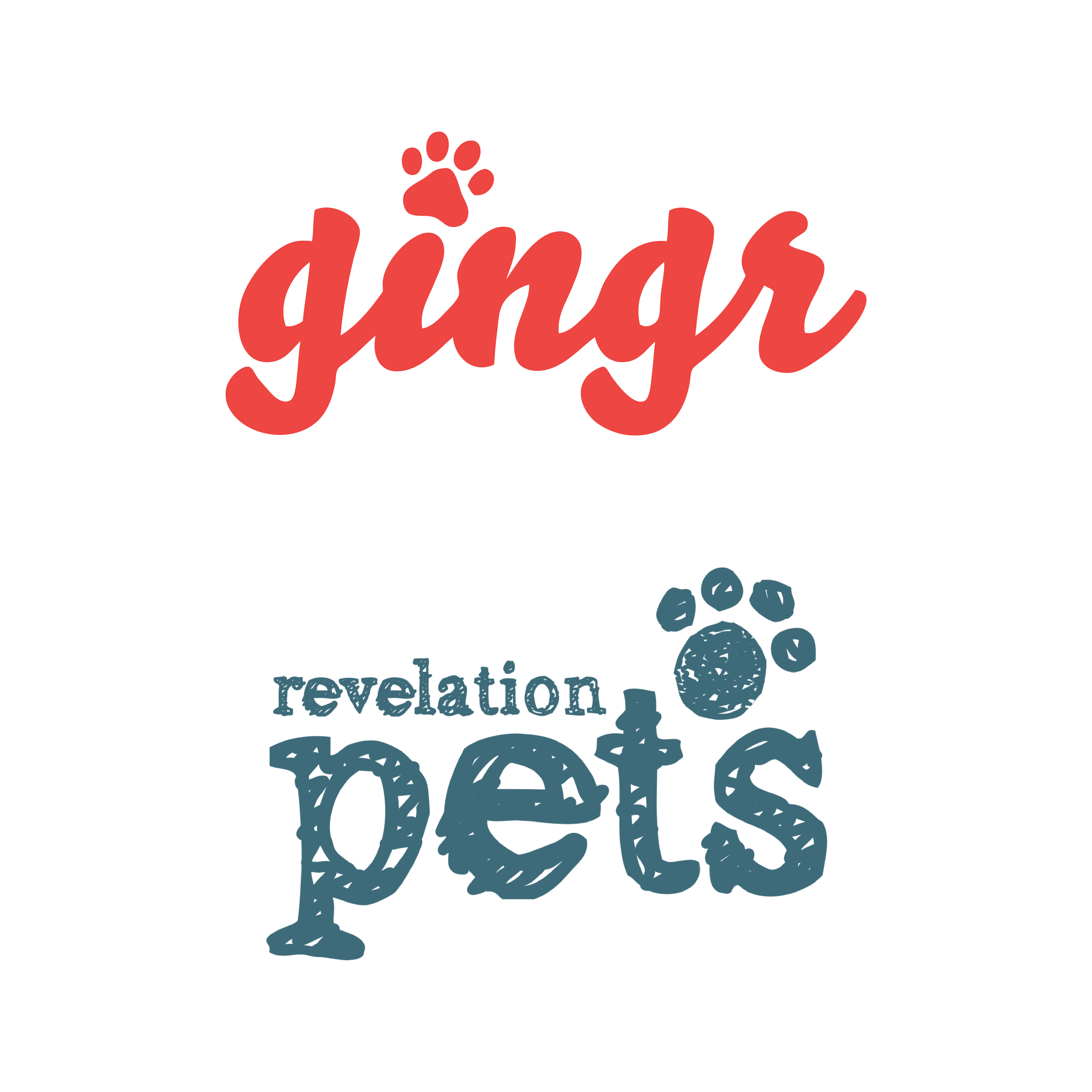 Gingr + Revelation Pets logo