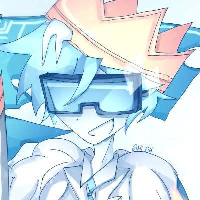 just blue