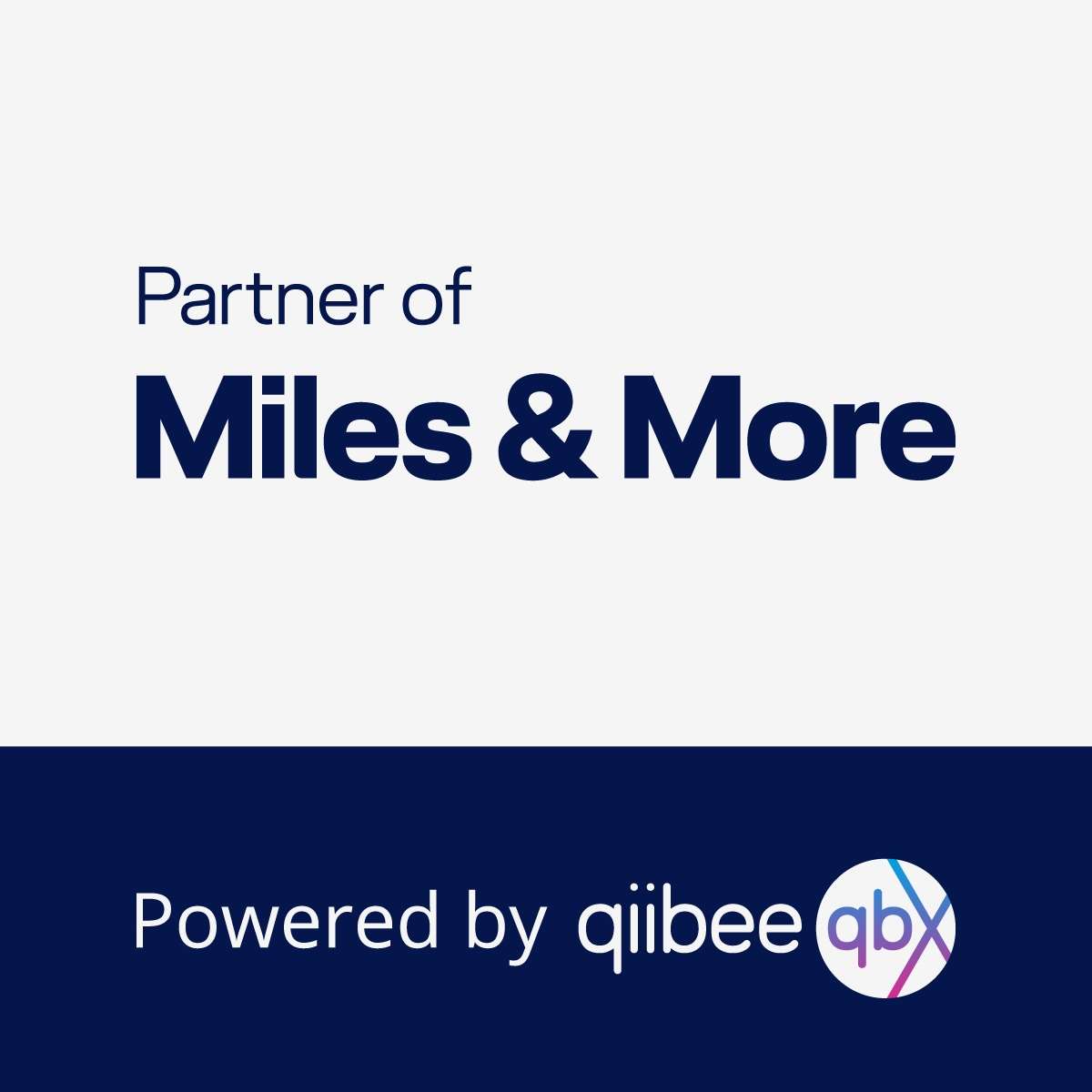 qiibee: Miles & More Loyalty logo
