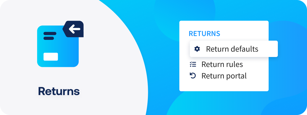 Return Defaults in Sendcloud