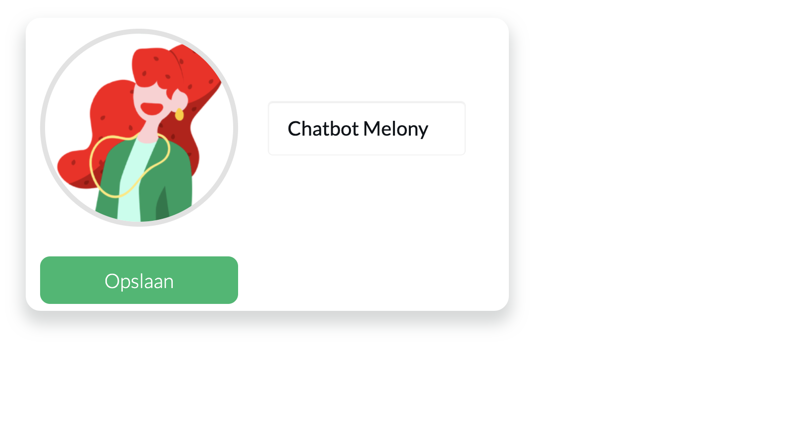 Chatbot profile picture