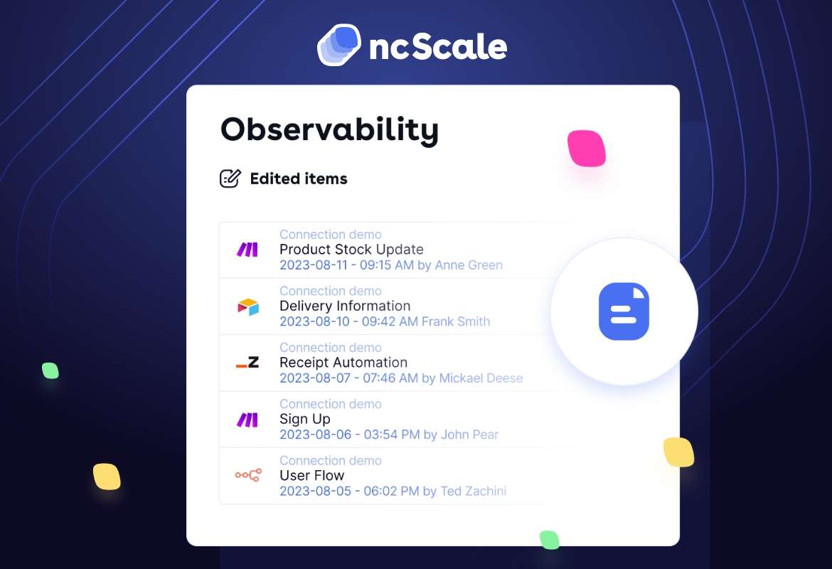 Observability Screen - Linkedin