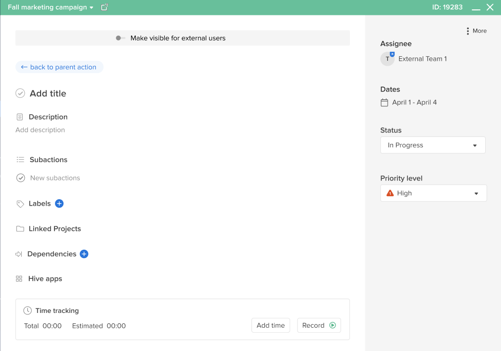 Create a team for external users 👥👥 | Hive Changelog