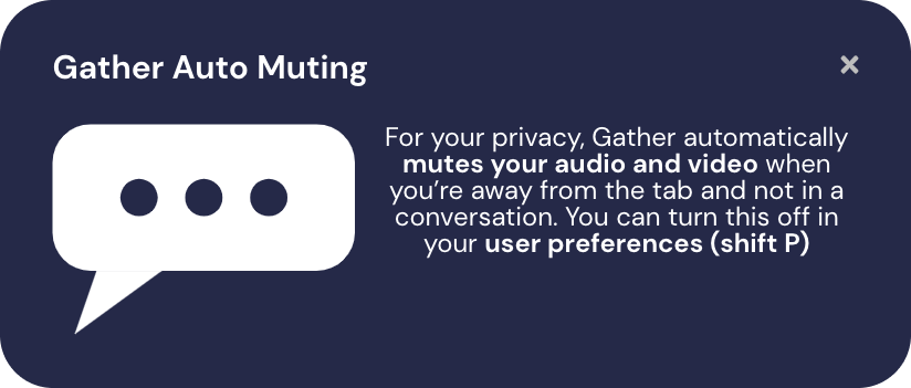 Auto Muting Pop-up notification