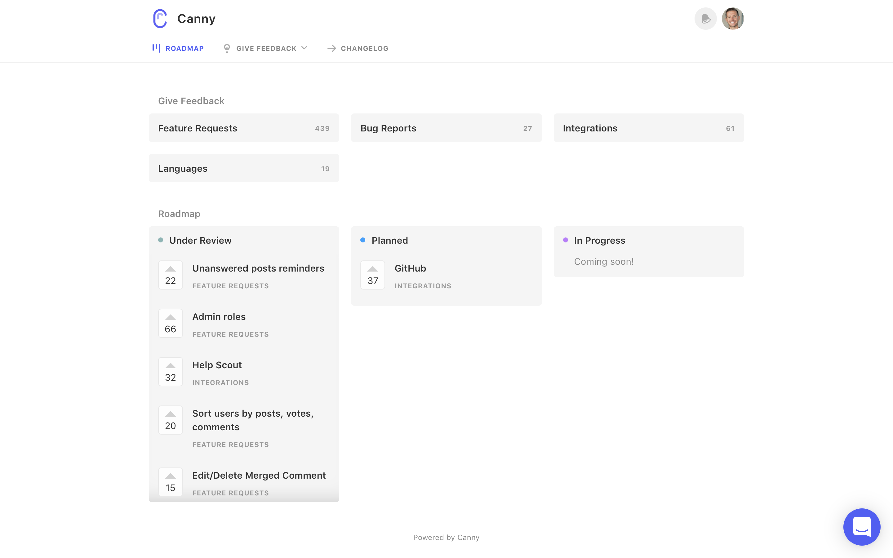 Add the missing columns such as 'Complete' to the roadmap view ...