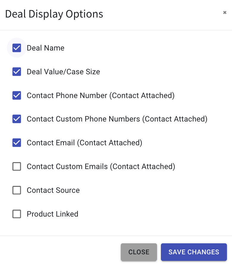 KPI Pipeline configuration