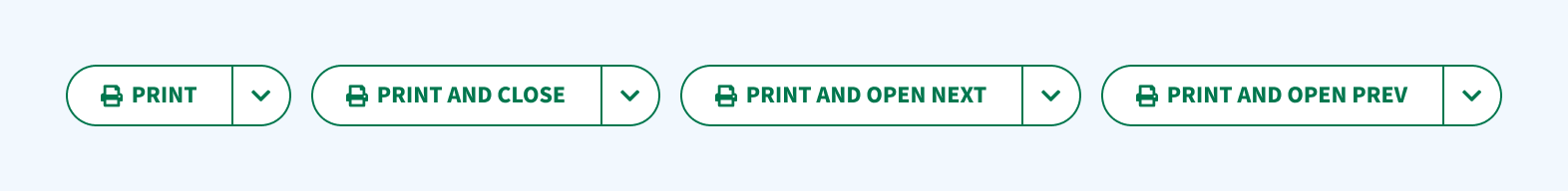 Dynamic Print Button