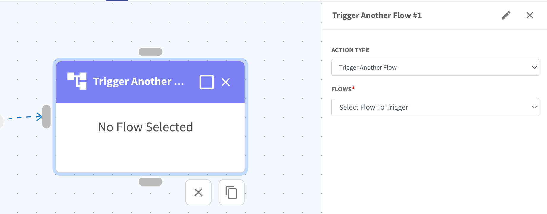 flowbuilder trigger another flow